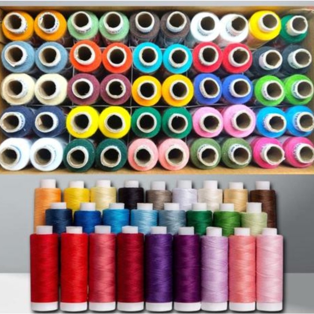 NWT Colorful Sewing Thread Set 25 pieces in 25 colors